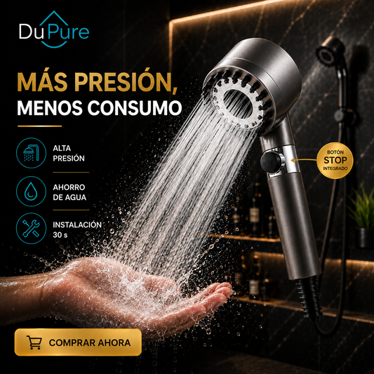 ¿Poca fuerza en el agua? Cómo aumentar la presión de tu ducha sin fontaneros
