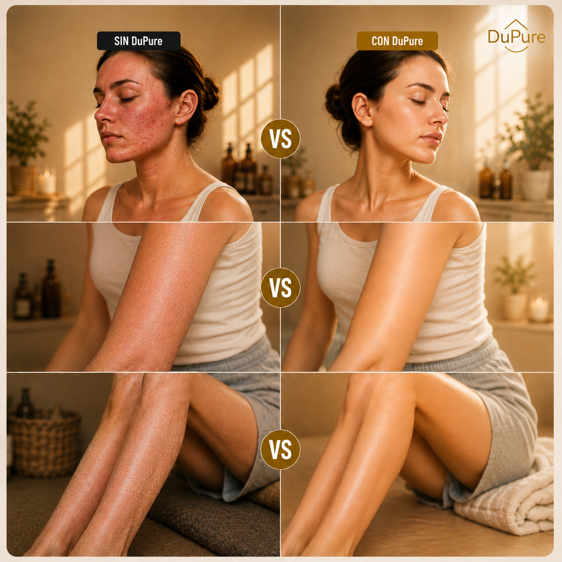 ¿Piel seca o dermatitis? Descubre uno de los motivos