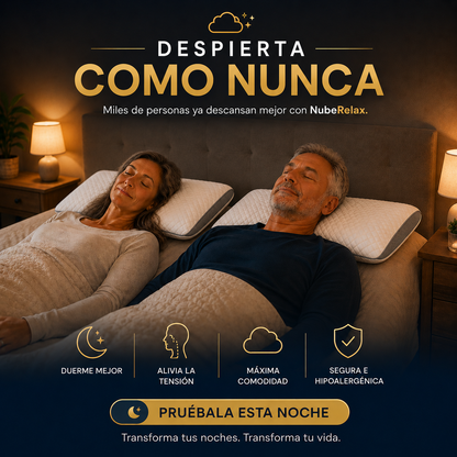 THEGA™ NubeRelax - Almohada Ergonómica 3D