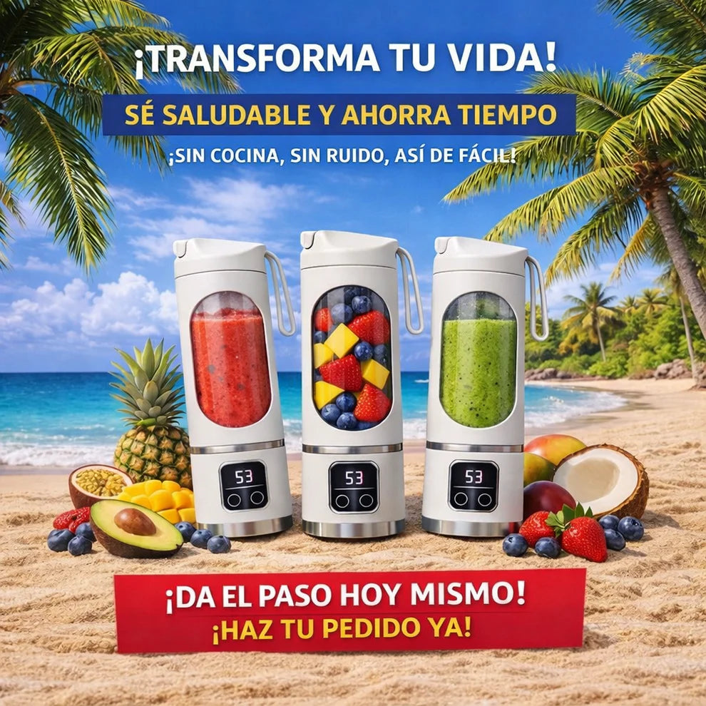 THEGA GO™ -  Batidora Portátil + 🎁 GRATIS acceso al Método THEGA™