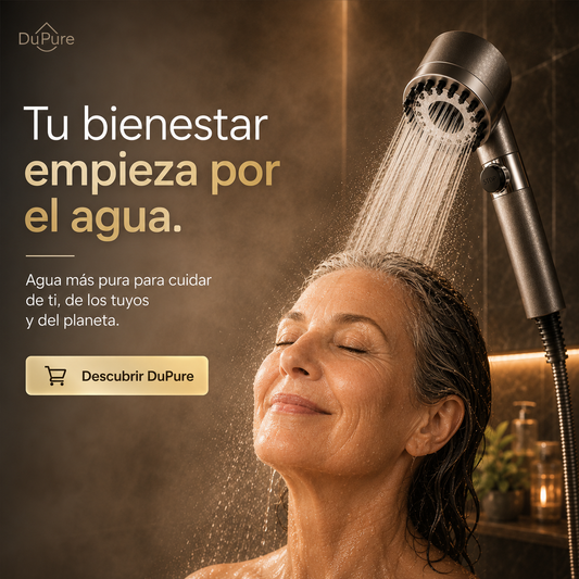 DuPure | Alcachofa de Ducha con Filtro y Alta Presión