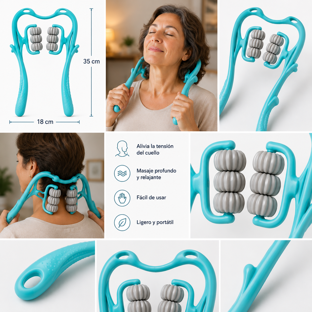 Masajeador Cervical Manual