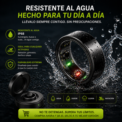 THEGA RING™ - Domina tu salud desde un solo dedo!