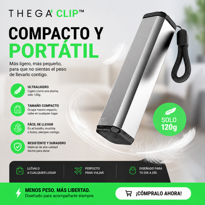 THEGA CLIP™ - SOPORTE DE MÓVIL PORTÁTIL
