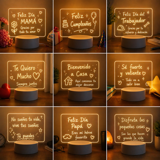 THEGA LAMP™ RETANGULAR - REGALA EMOCIONES