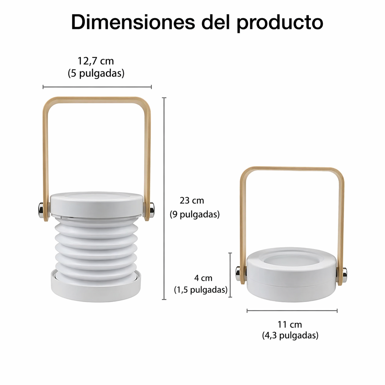 LED THEGA™ - Plegable, Recargable y Portátil Multifunción - Donde Necesites