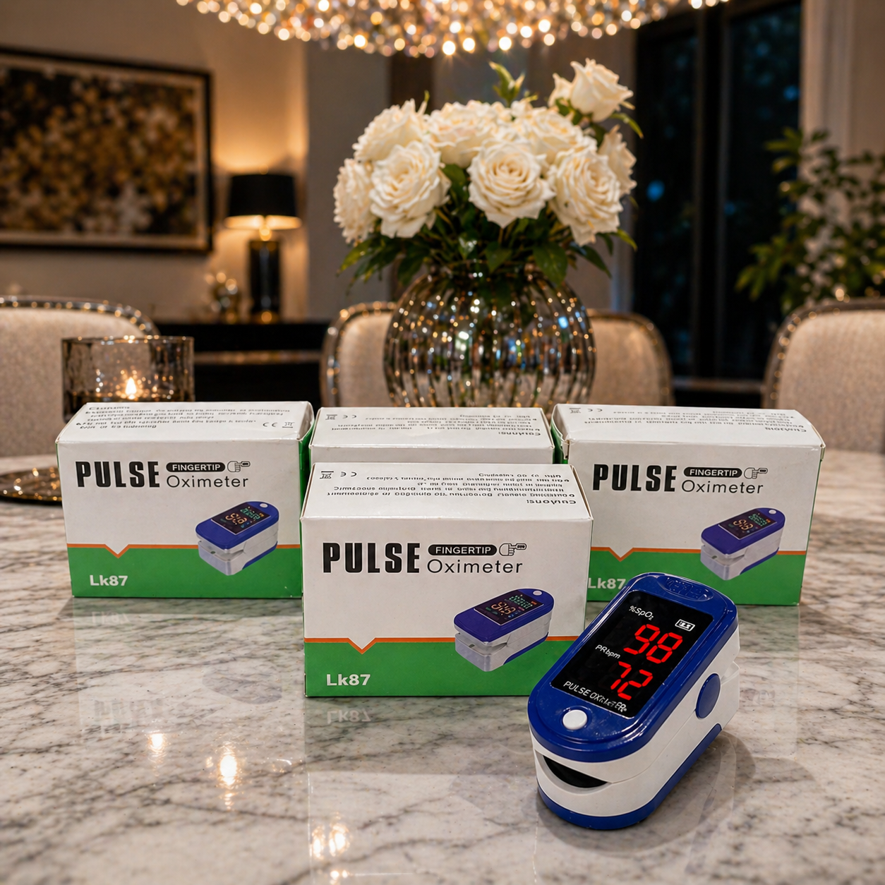 OxySense Pro™ by THEGA - Oxímetro Digital de Alta Precisión